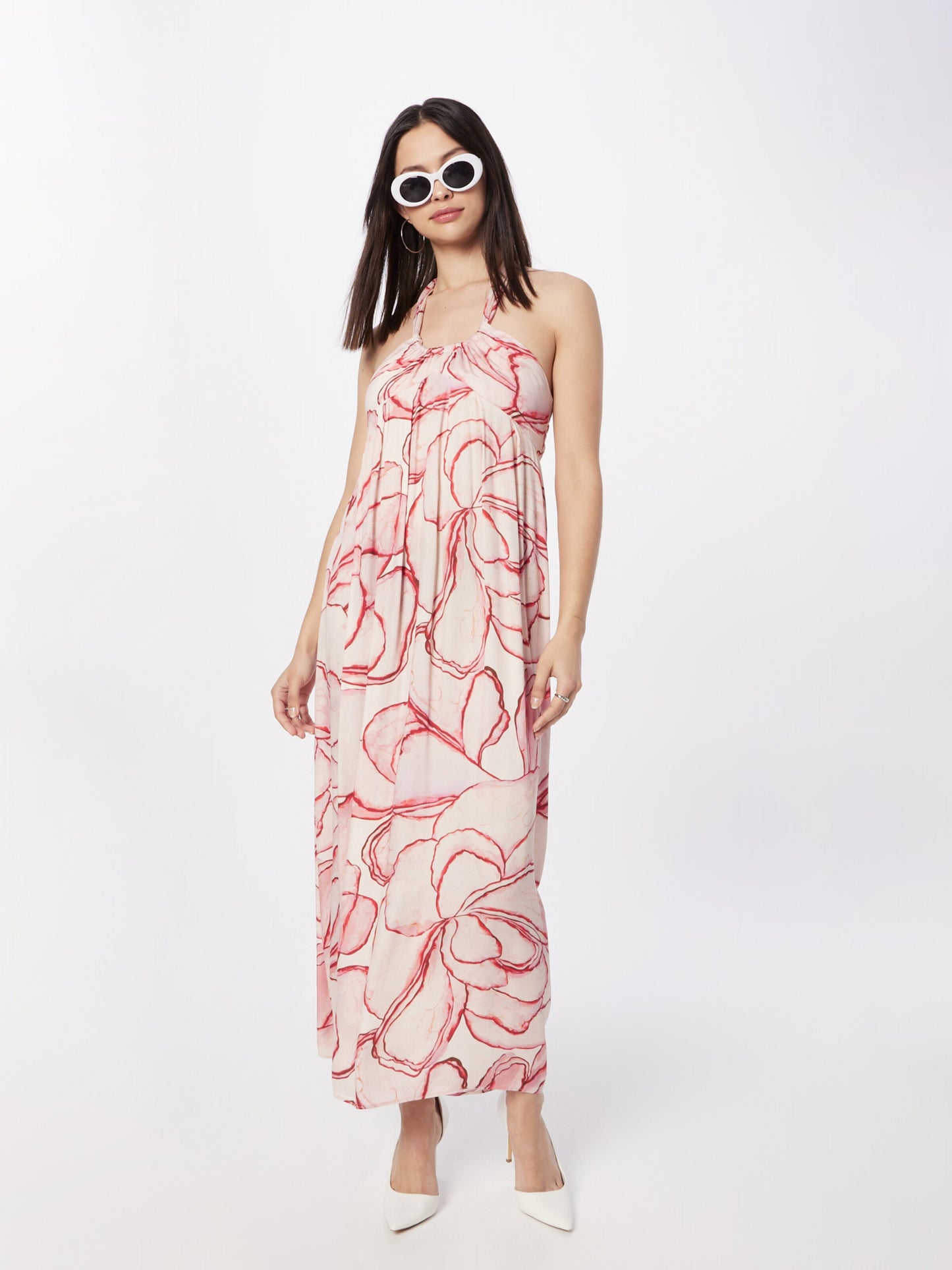 Sisley Zomerjurken Zomerjurk Dames Rosa