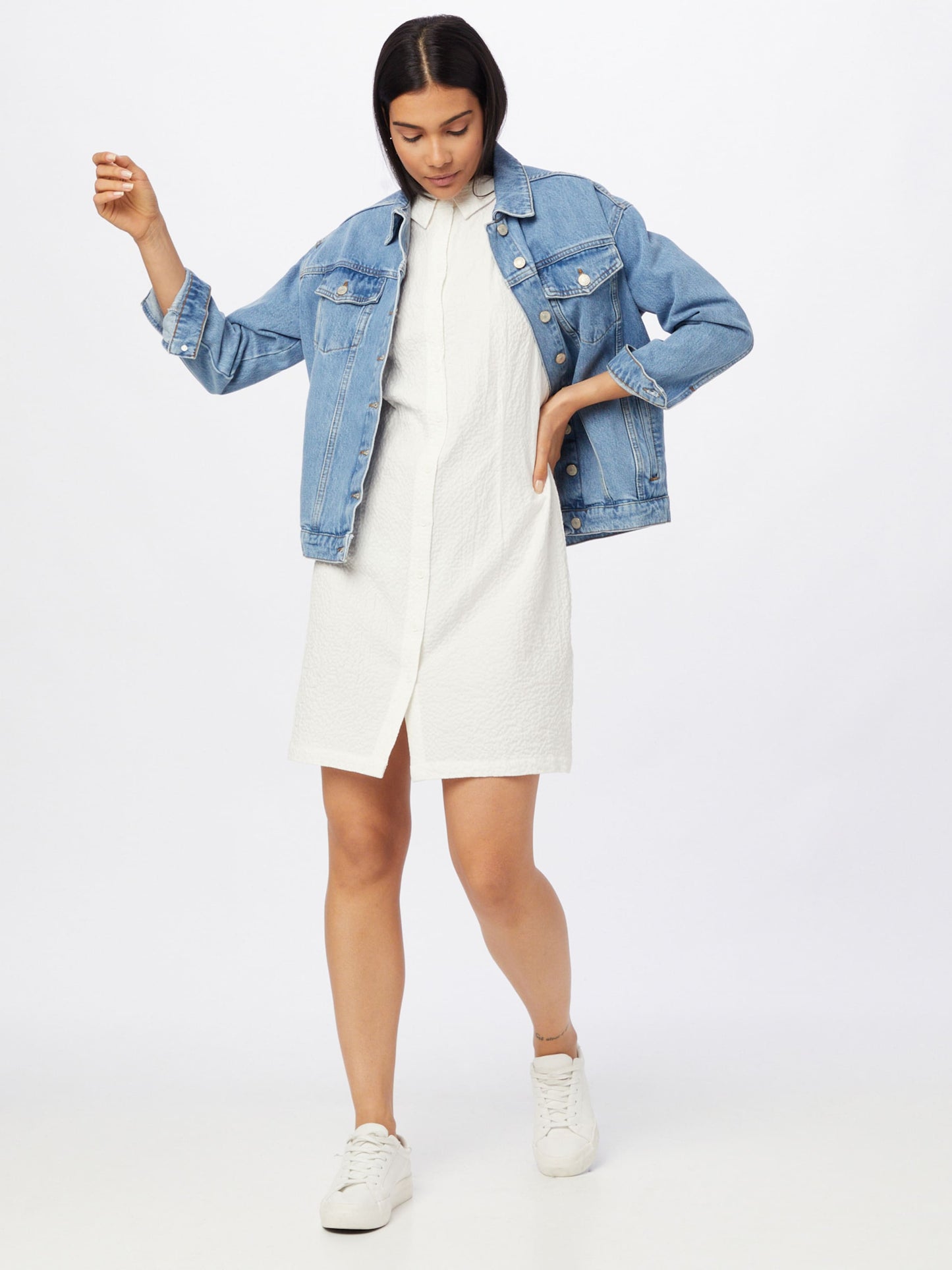 Blousejurken Blousejurk Honey Dames Crème