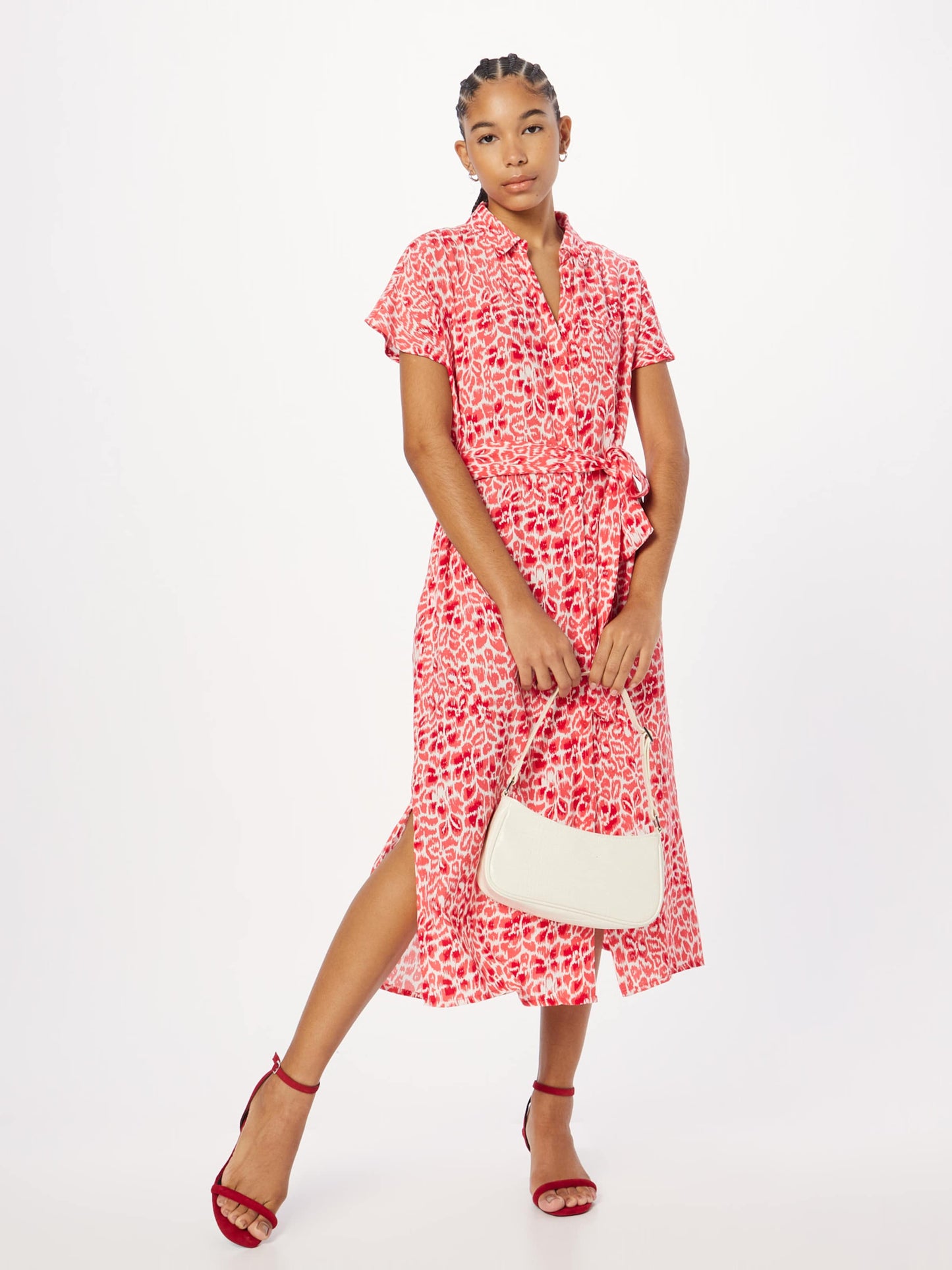 Saint Tropez Blousejurken Blousejurk Blanca Dames Pink