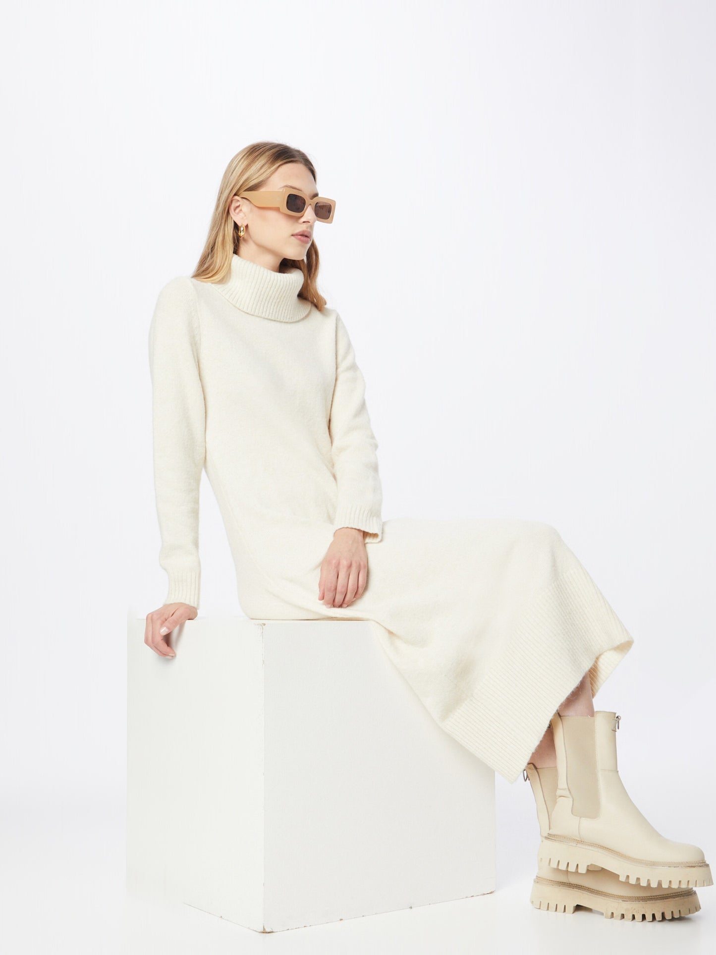 About You Maxi Jurken Jurk Valerie Dames Crème