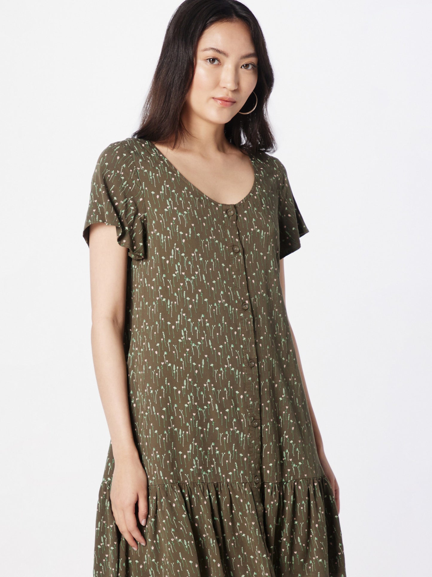 Ragwear Zomerjurken Zomerjurk Fialina Dames Groen / Olijfgroen