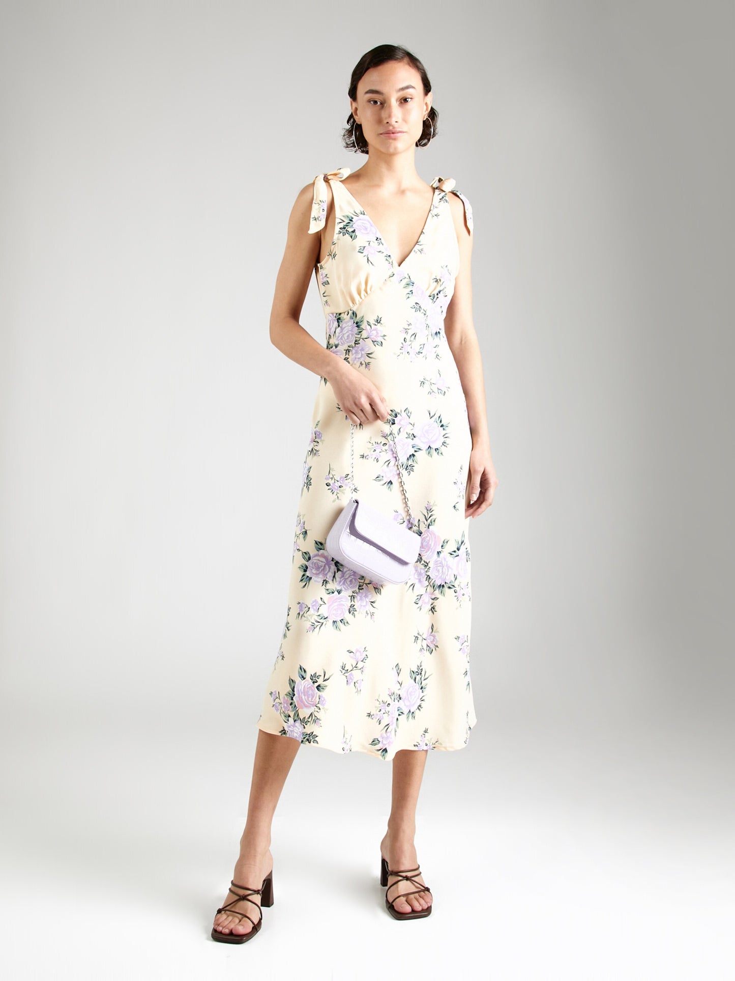 Dorothy Perkins Midi Jurken Jurk Dames Sering / Lavendel