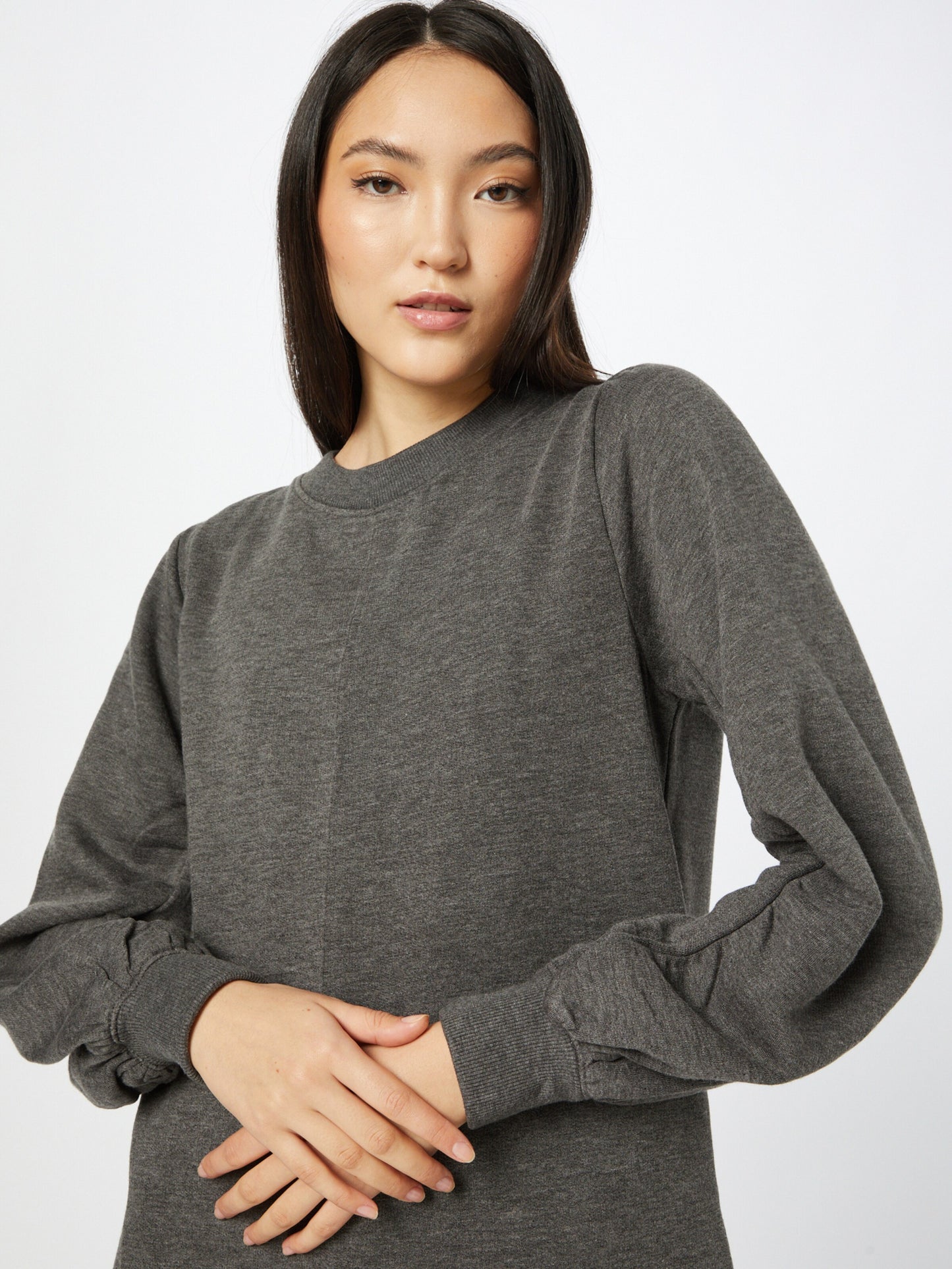ICHI Mini Jurken Jurk Dames Donkergrijs