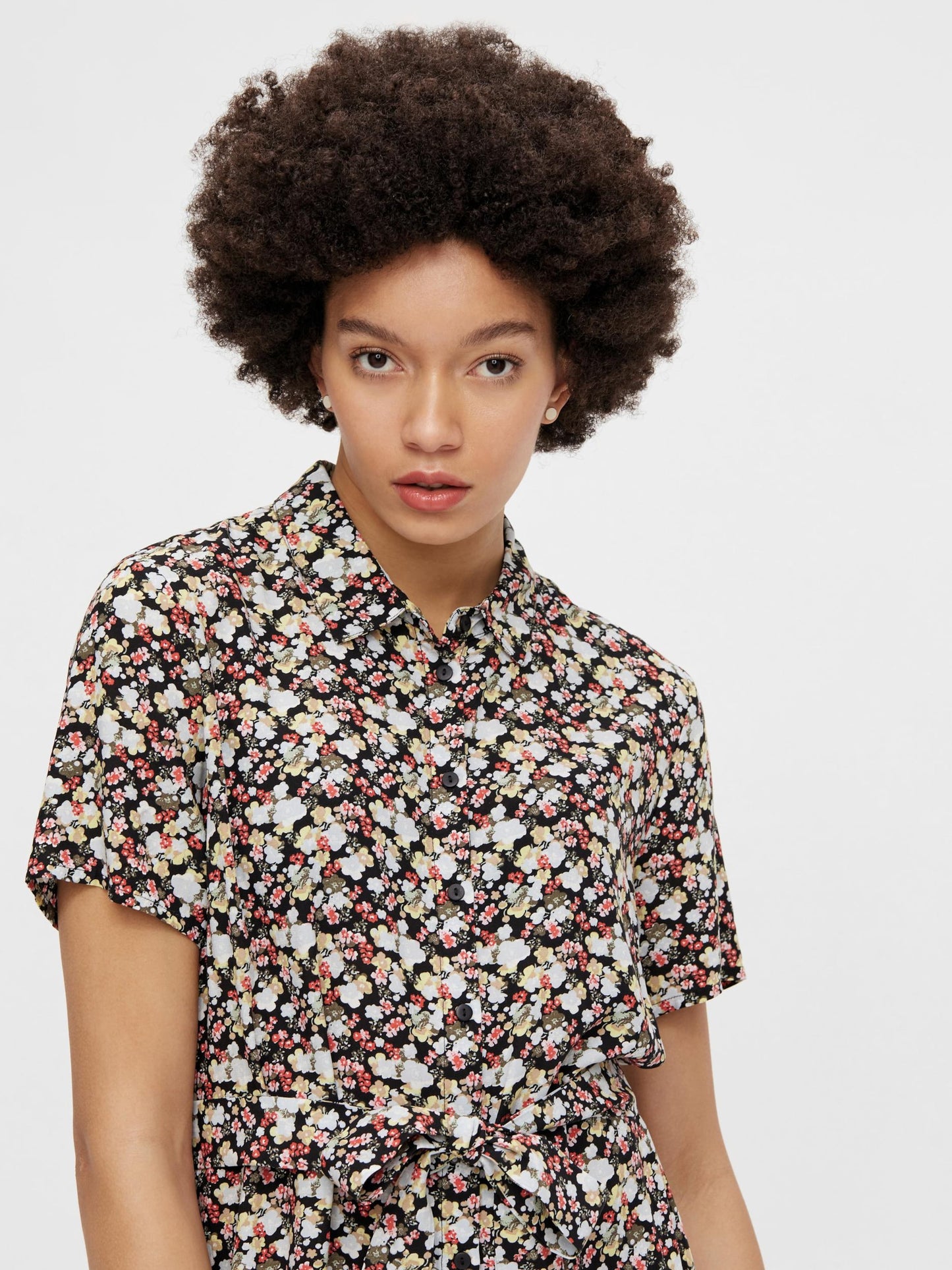 Pieces Blousejurken Blousejurk Cecilie Dames Azuur