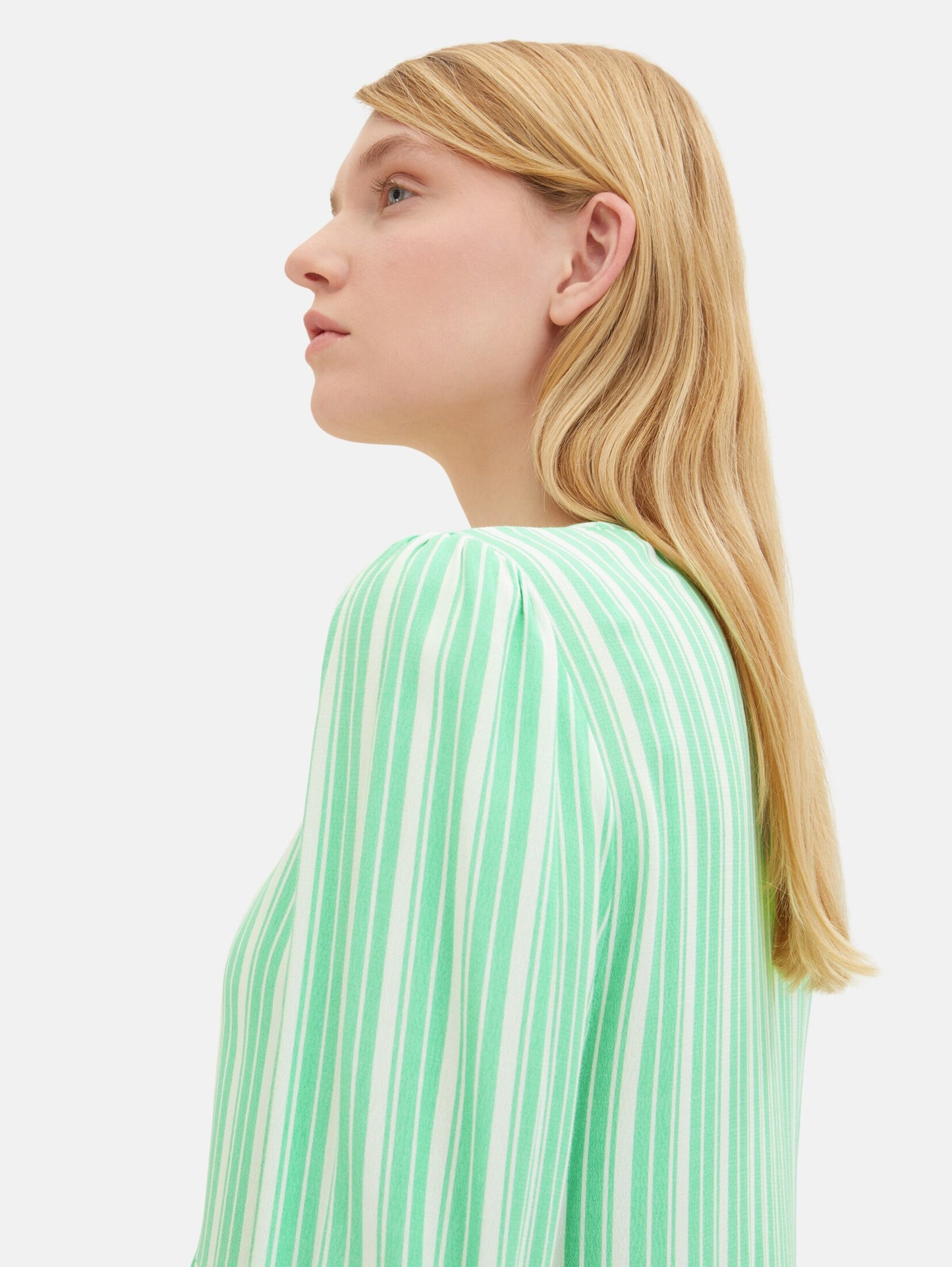 TOM TAILOR Denim Mini Jurken Jurk Dames Jade Groen