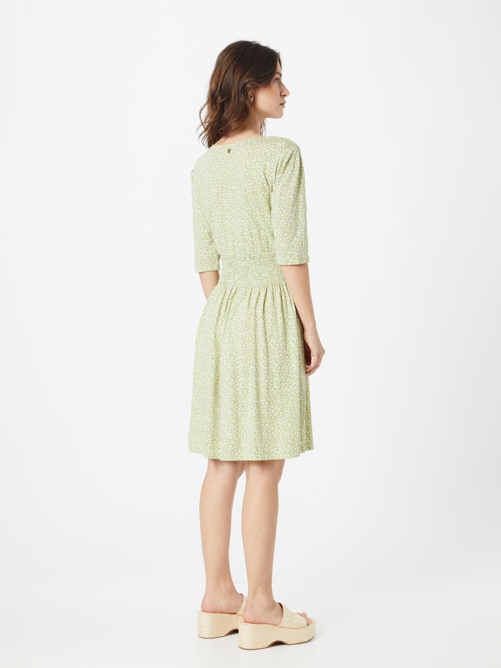 Ragwear Blousejurken Blousejurk TWISTTY Dames Lichtgroen
