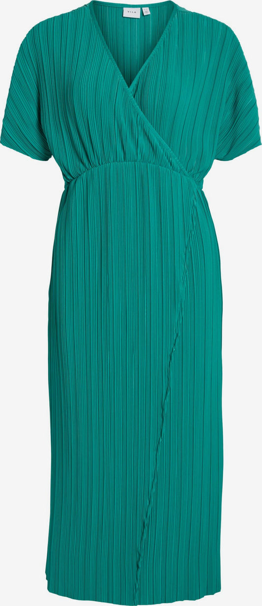 Vila Midi Jurken Jurk Beba Dames Jade Groen