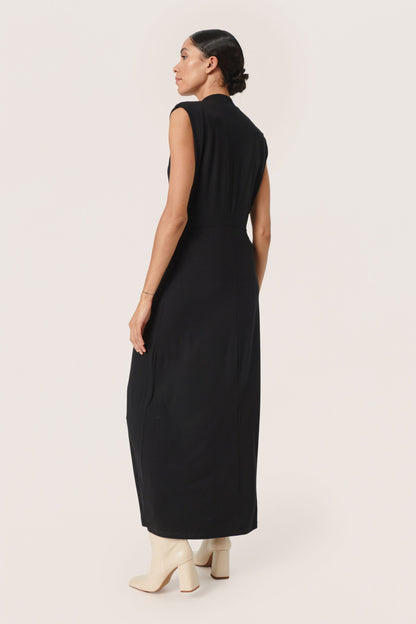 Soaked In Luxury Maxi Jurken Jurk Joleene Dames Zwart