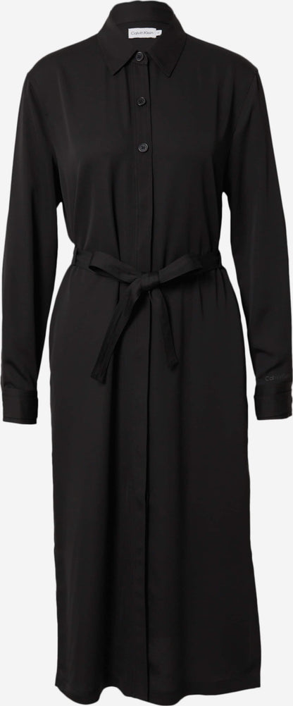 Calvin Klein Blousejurken Blousejurk UTILITY Dames Zwart