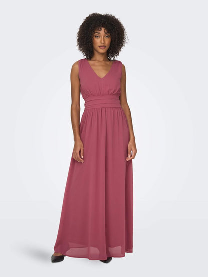 ONLY Maxi Jurken Jurk Dames Pink