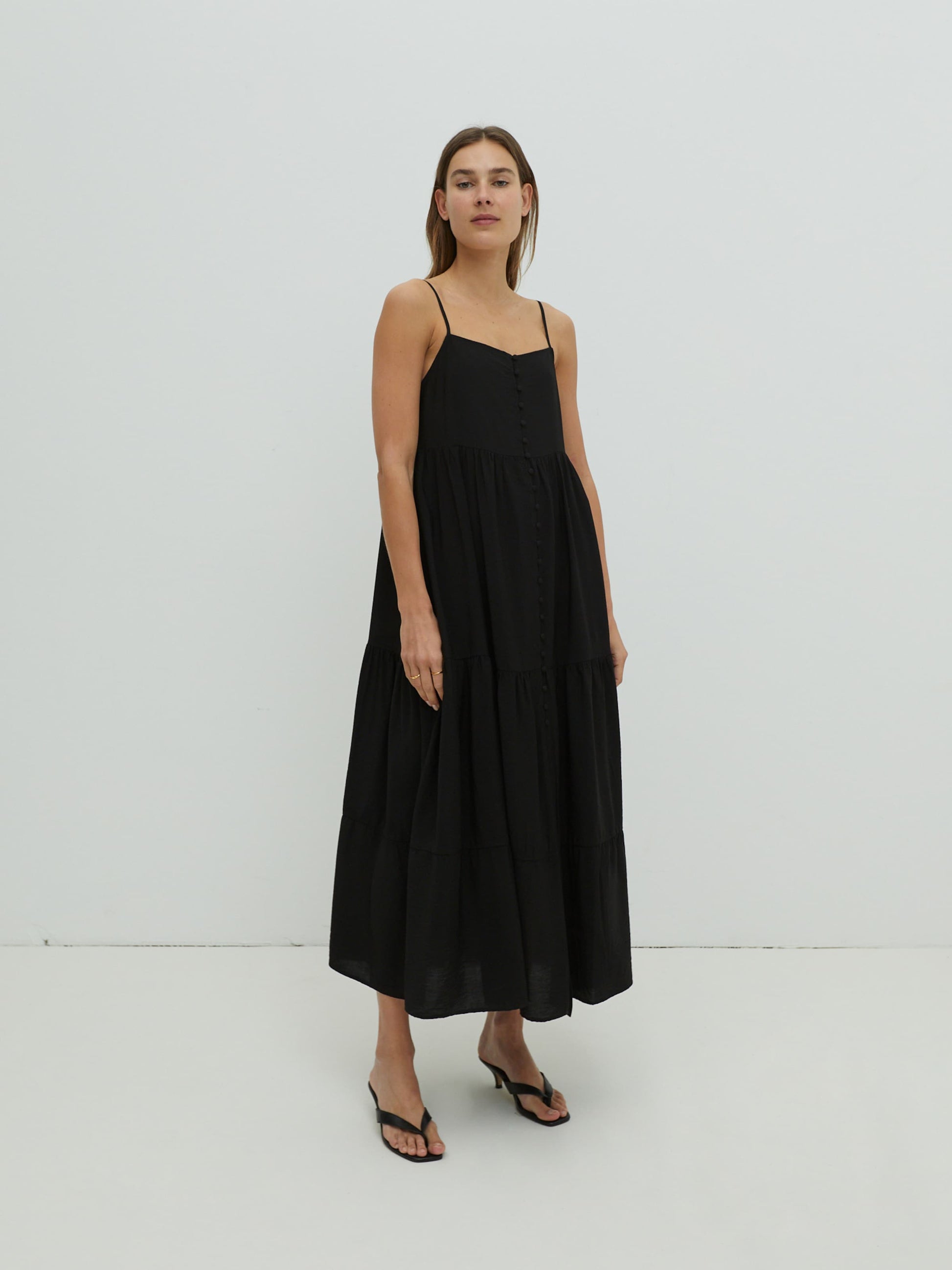 EDITED Maxi Jurken Jurk Hope Dames Zwart
