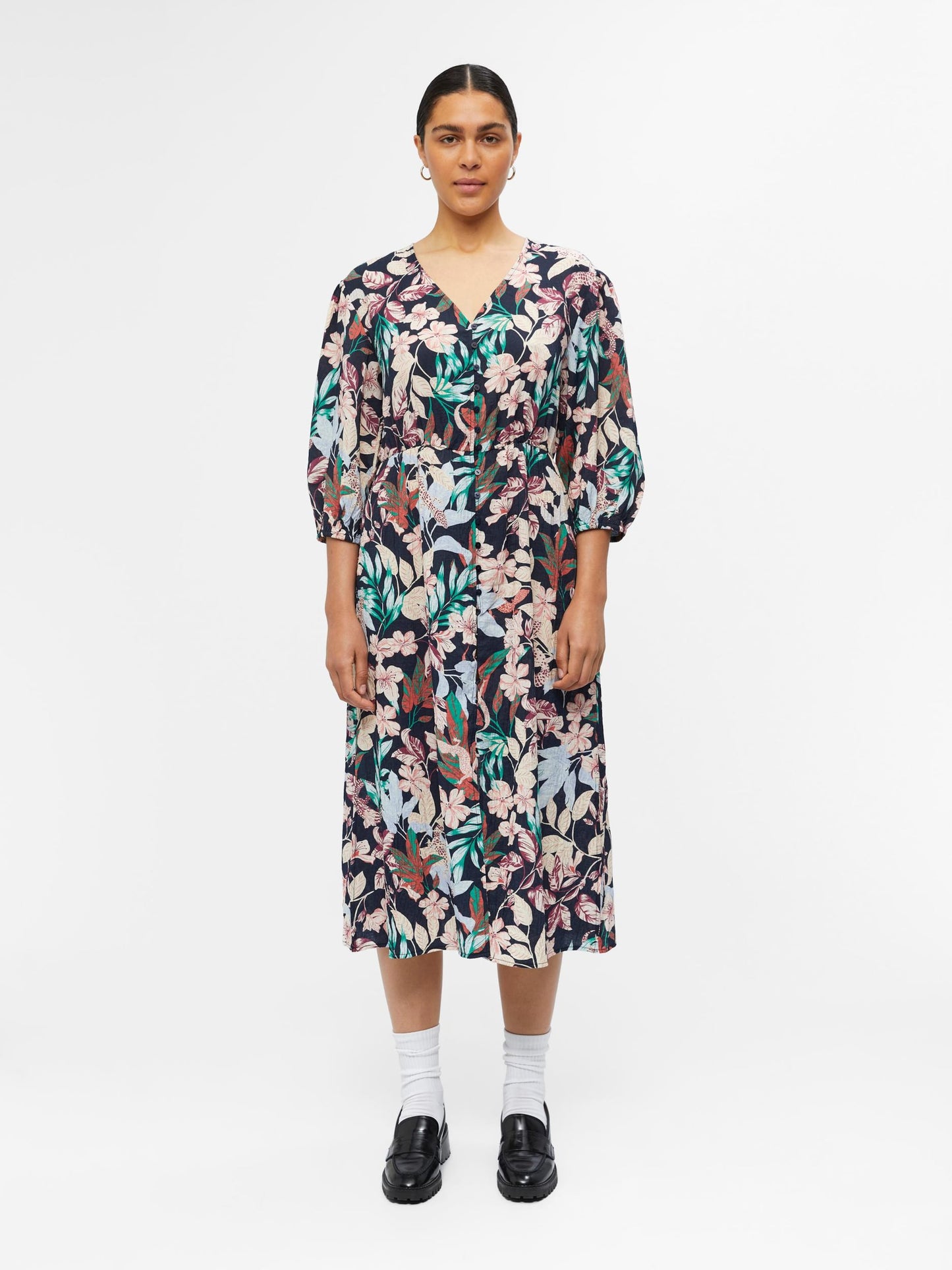 Object Blousejurken Blousejurk PARIS Dames Gemengde Kleuren