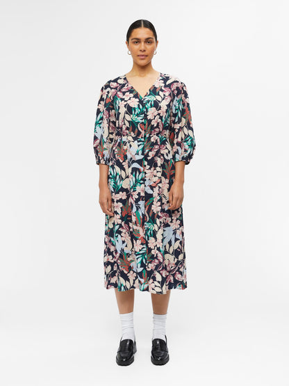 Object Blousejurken Blousejurk PARIS Dames Gemengde Kleuren