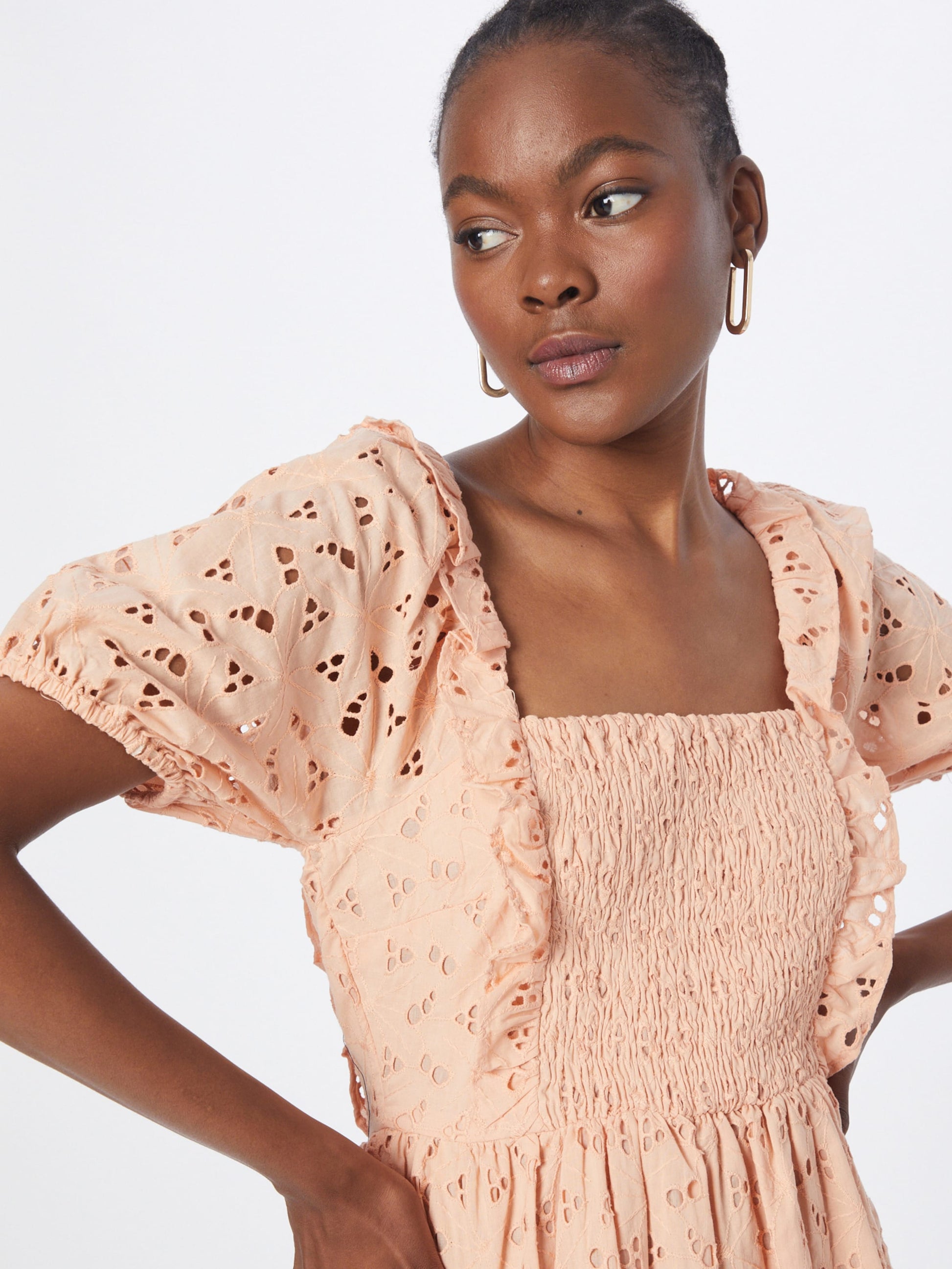 Dorothy Perkins Mini Jurken Jurk Dames Abrikoos