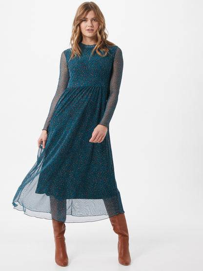 Moves Midi Jurken Jurk Marisan Dames Aqua