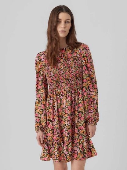 Vero Moda Mini Jurken Jurk MIA Dames Zwart