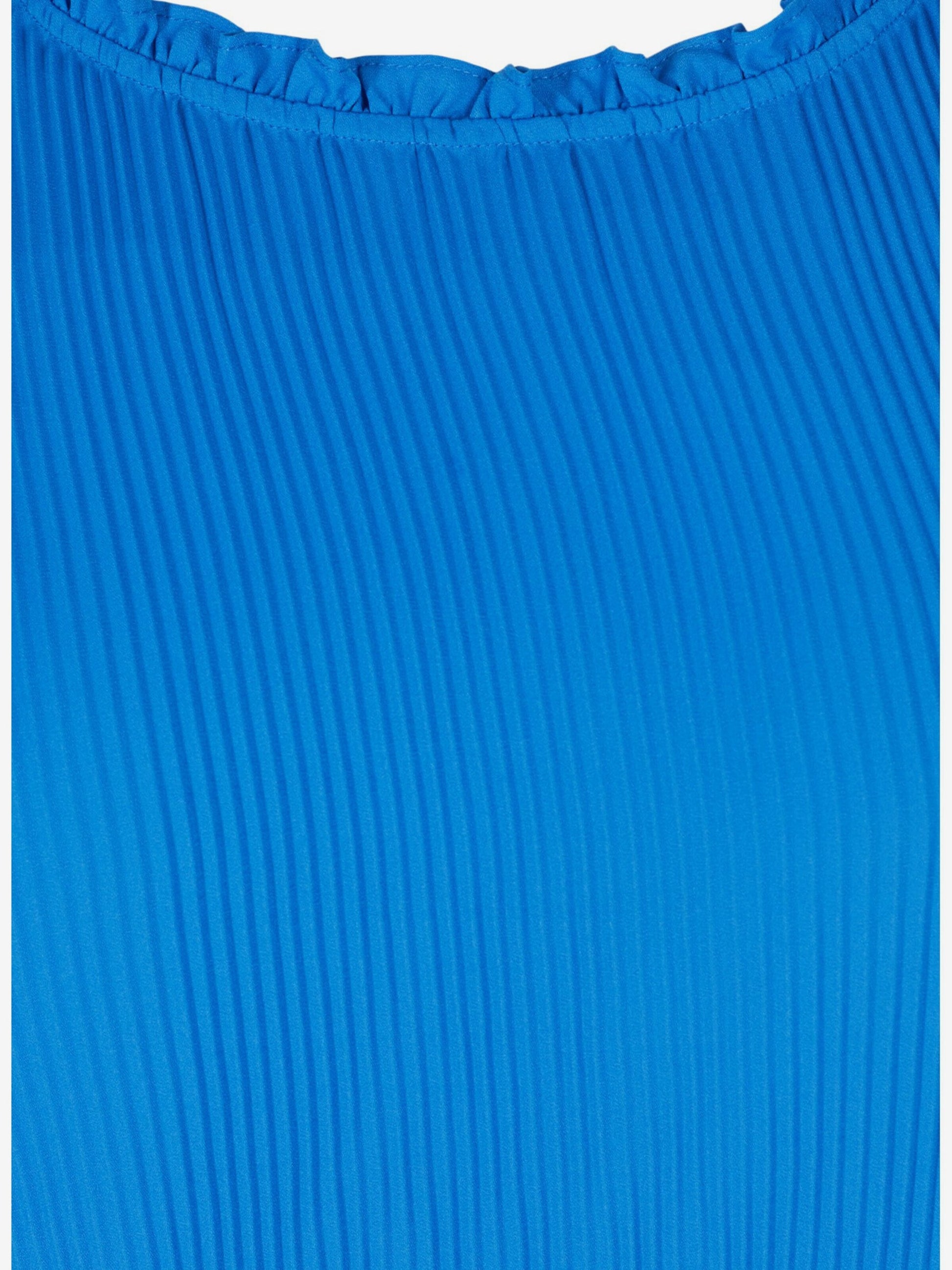 Zizzi Midi Jurken Jurk Delly Dames Blauw
