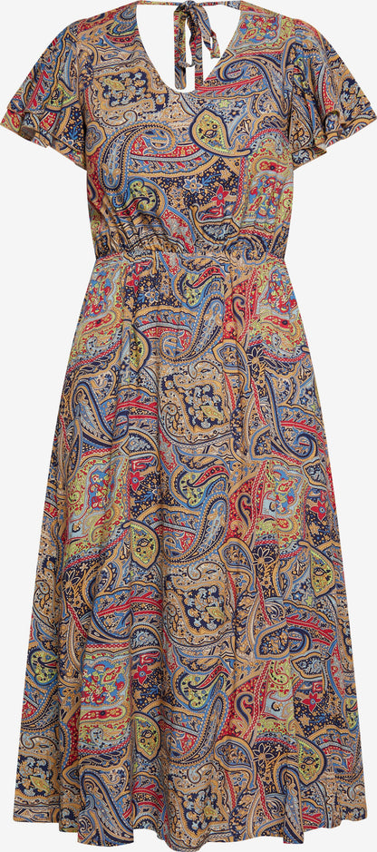  Zomerjurken Zomerjurk Dames Marine / Lichtblauw