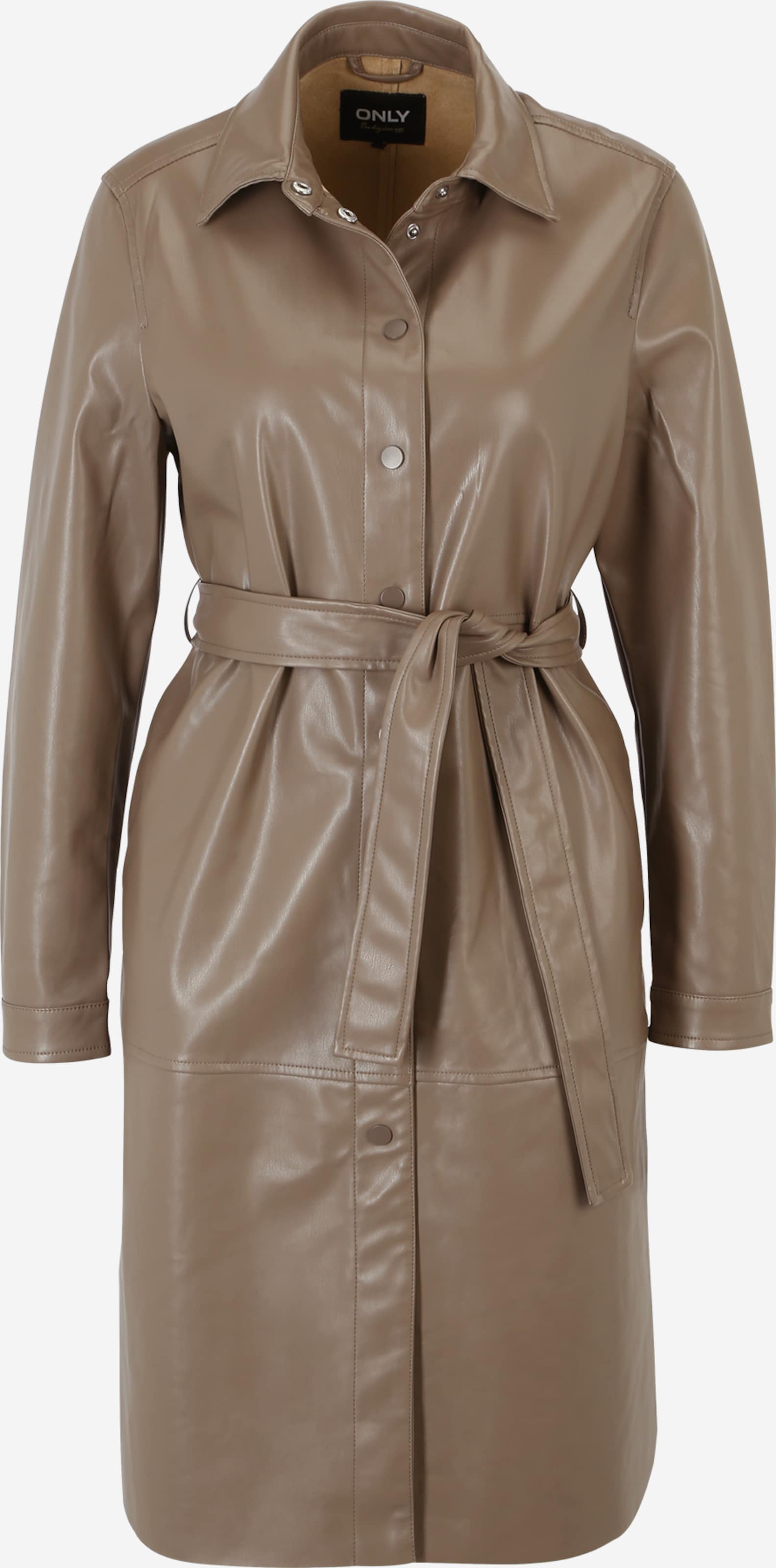 ONLY Blousejurken Blousejurk AINO Dames Chocoladebruin