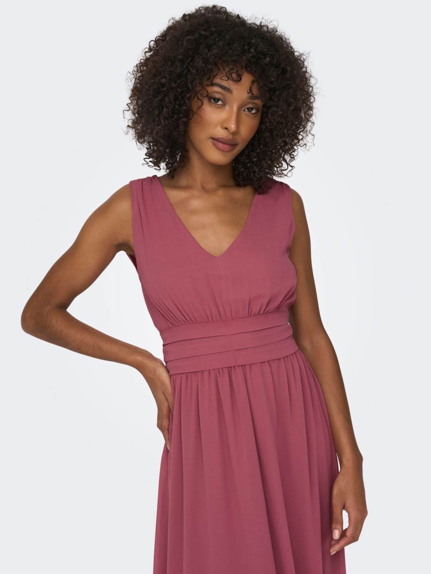 ONLY Maxi Jurken Jurk Dames Pink