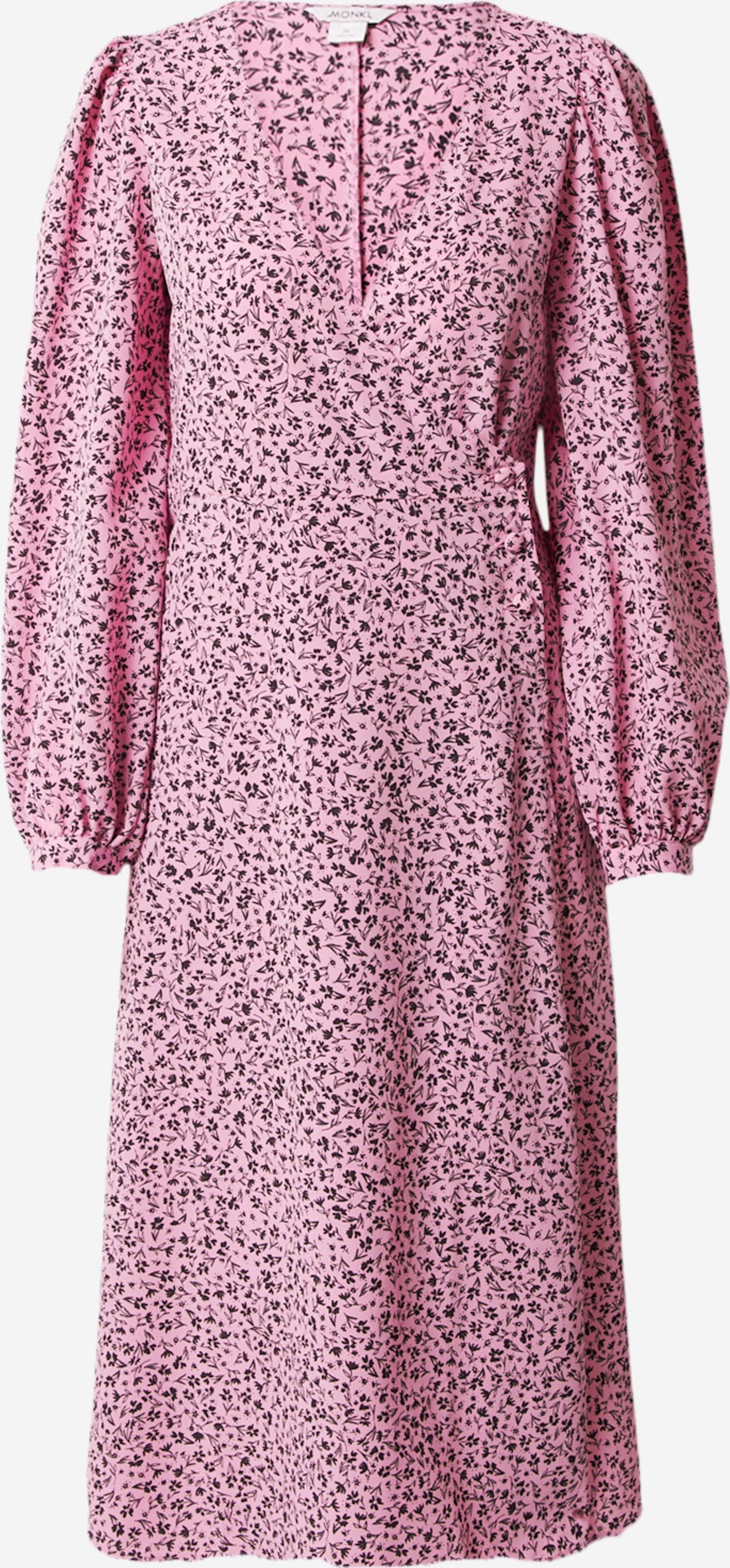 Monki Midi Jurken Jurk Dames Oudroze