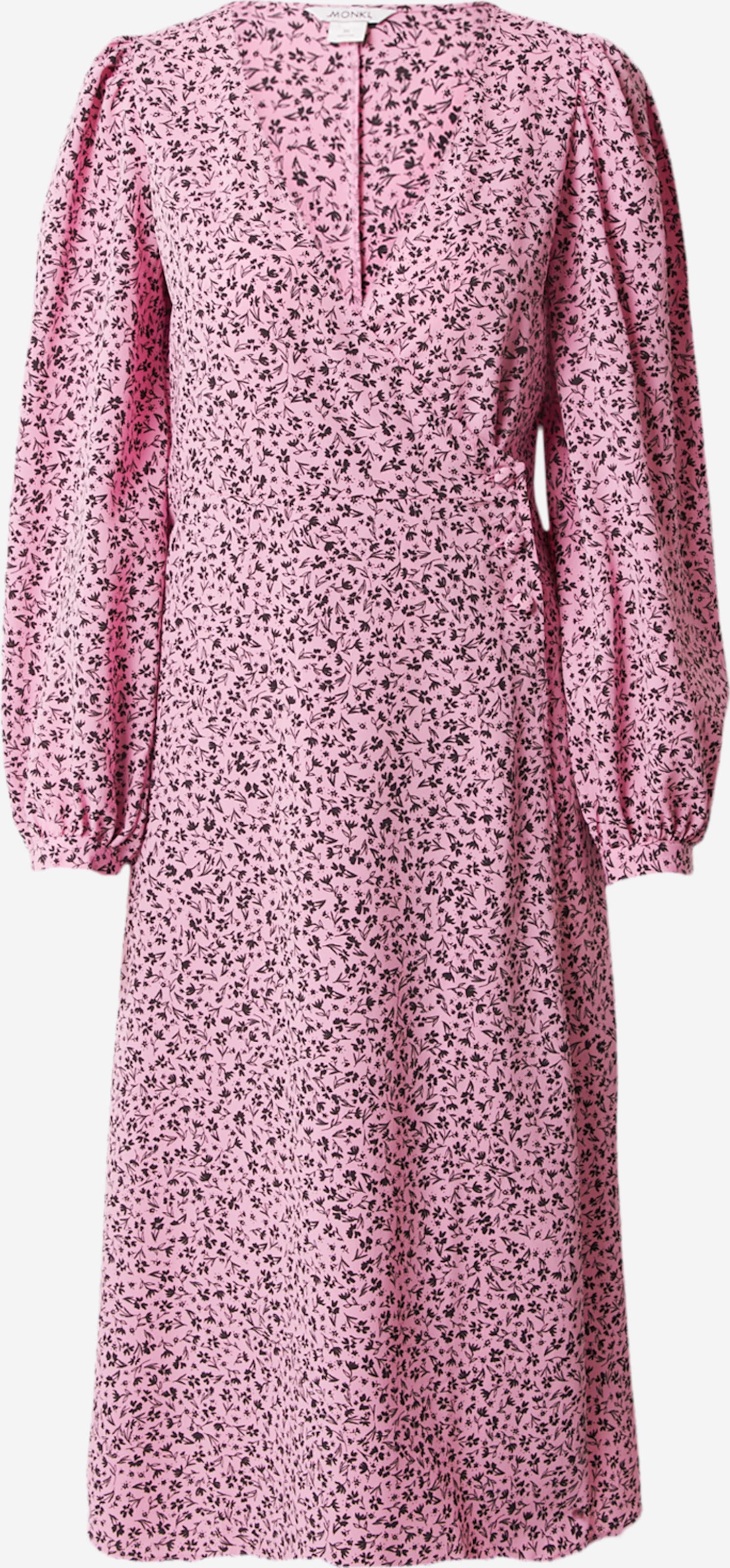 Monki Midi Jurken Jurk Dames Oudroze