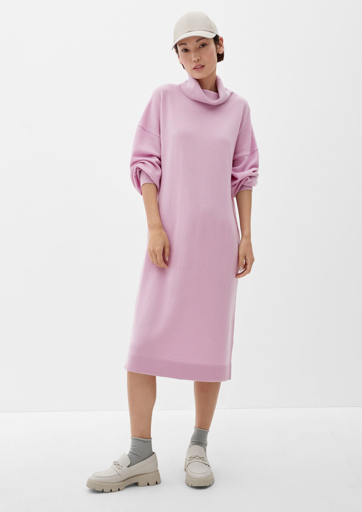 S.Oliver Midi Jurken Jurk Dames Pink