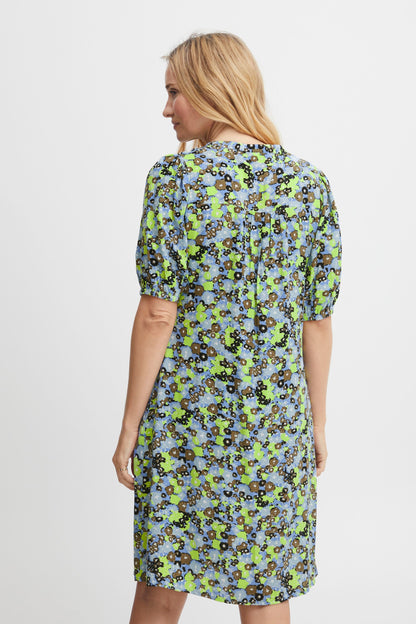 Fransa Blousejurken Blousejurk Merla Dames Gemengde Kleuren