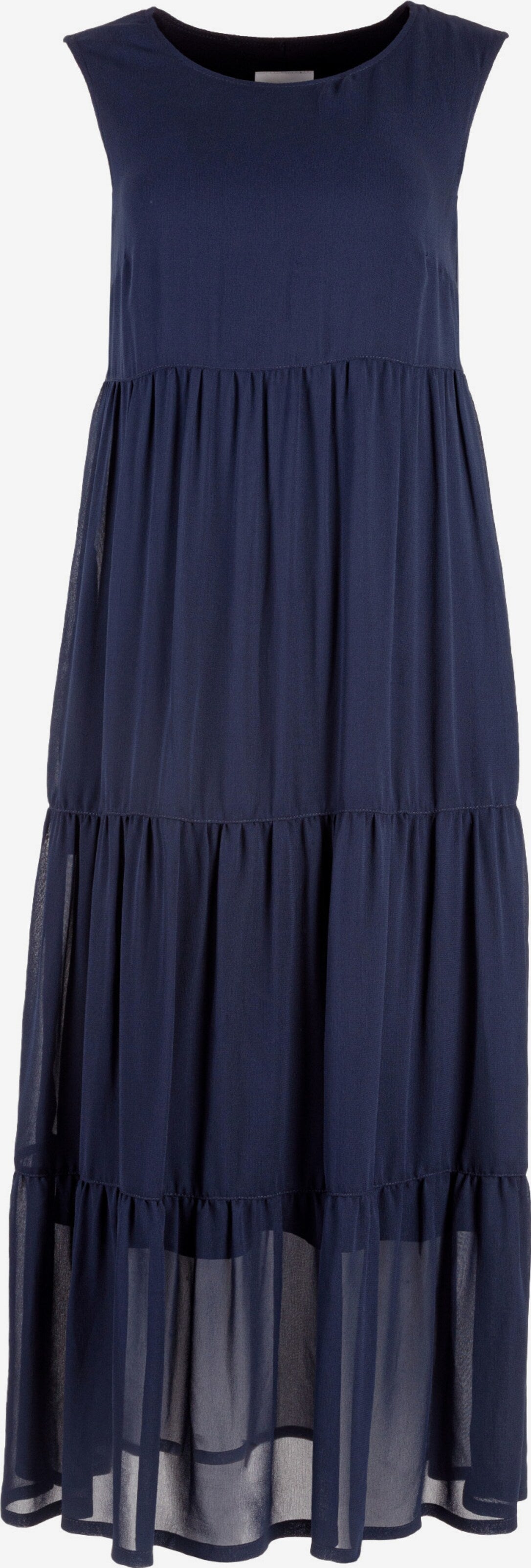 HELMIDGE Zomerjurken Zomerjurk Dames Donkerblauw