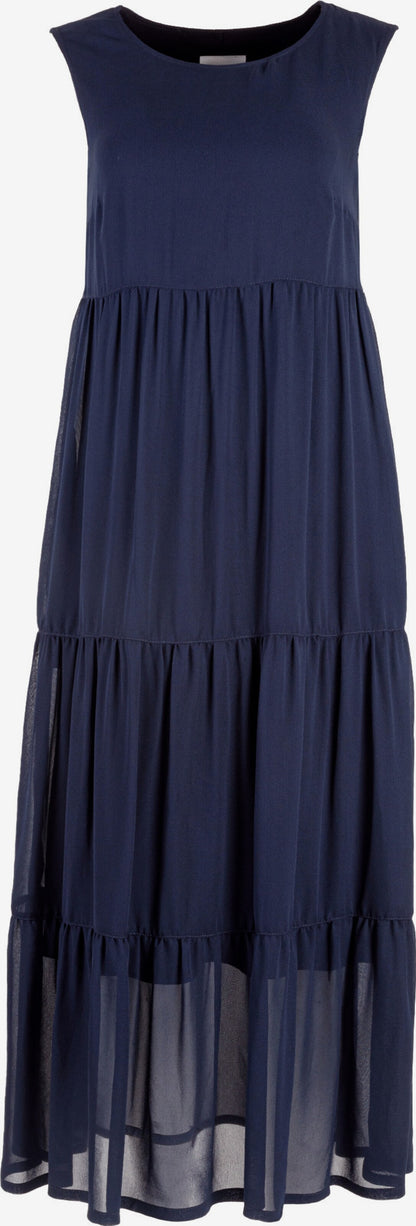 HELMIDGE Zomerjurken Zomerjurk Dames Donkerblauw