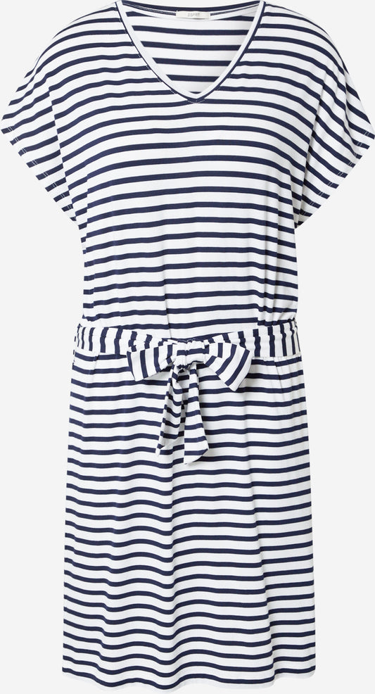 ESPRIT Strandjurkjes Strandjurk Dames Blauw / Wit