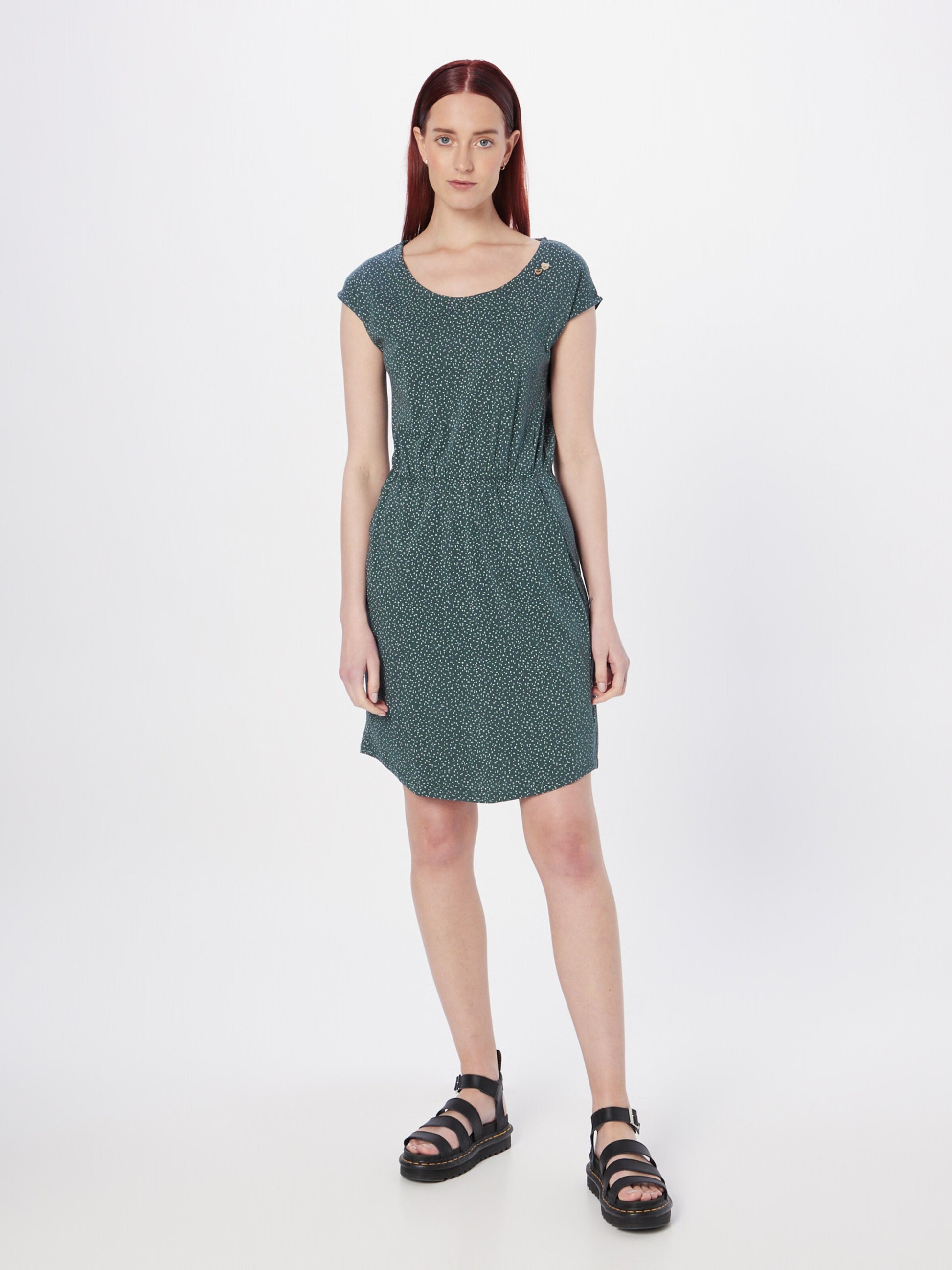 Ragwear Zomerjurken Zomerjurk LILITHE Dames Donkergroen