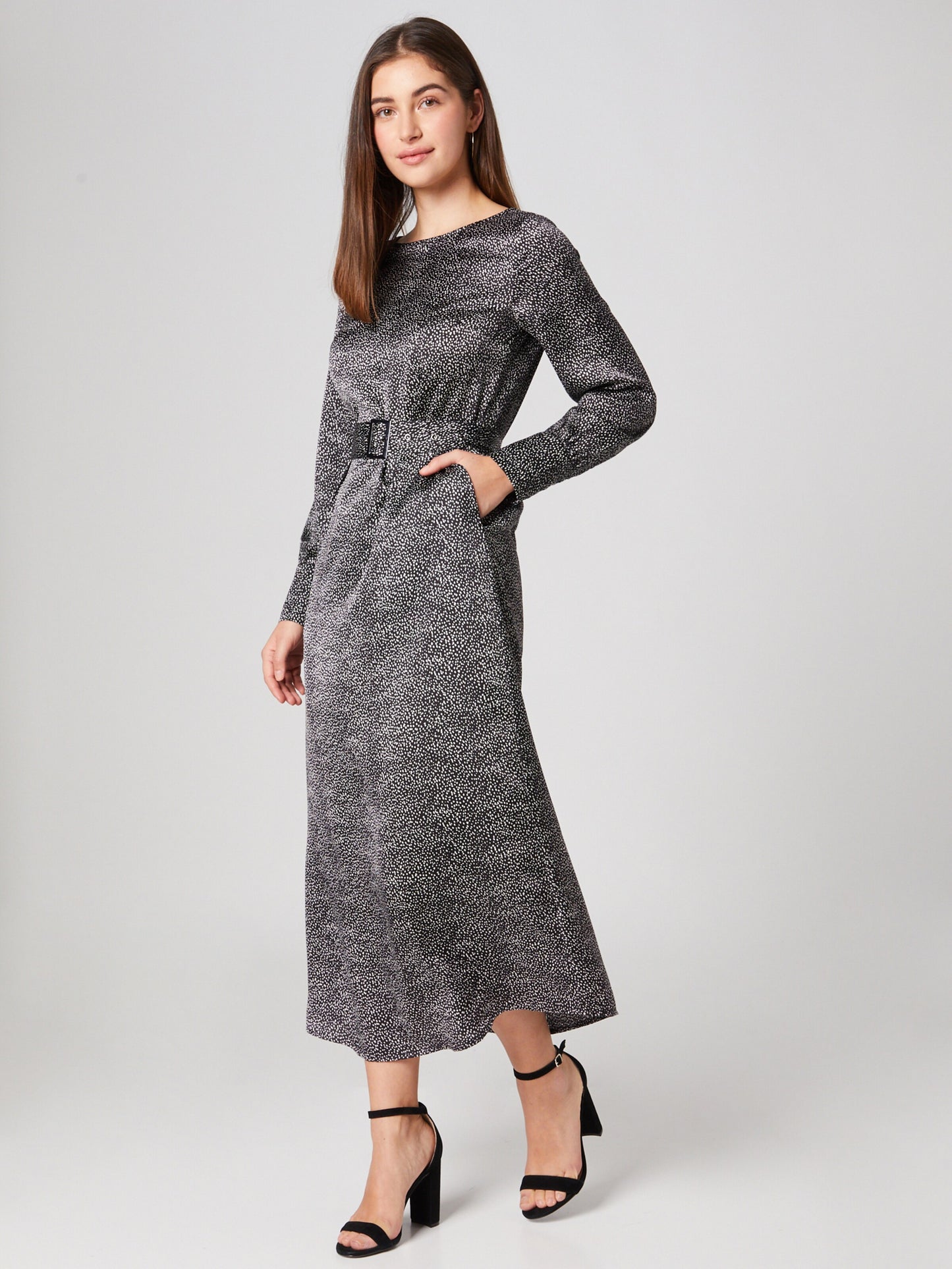  Maxi Jurken Jurk Ileya Dames Grijs