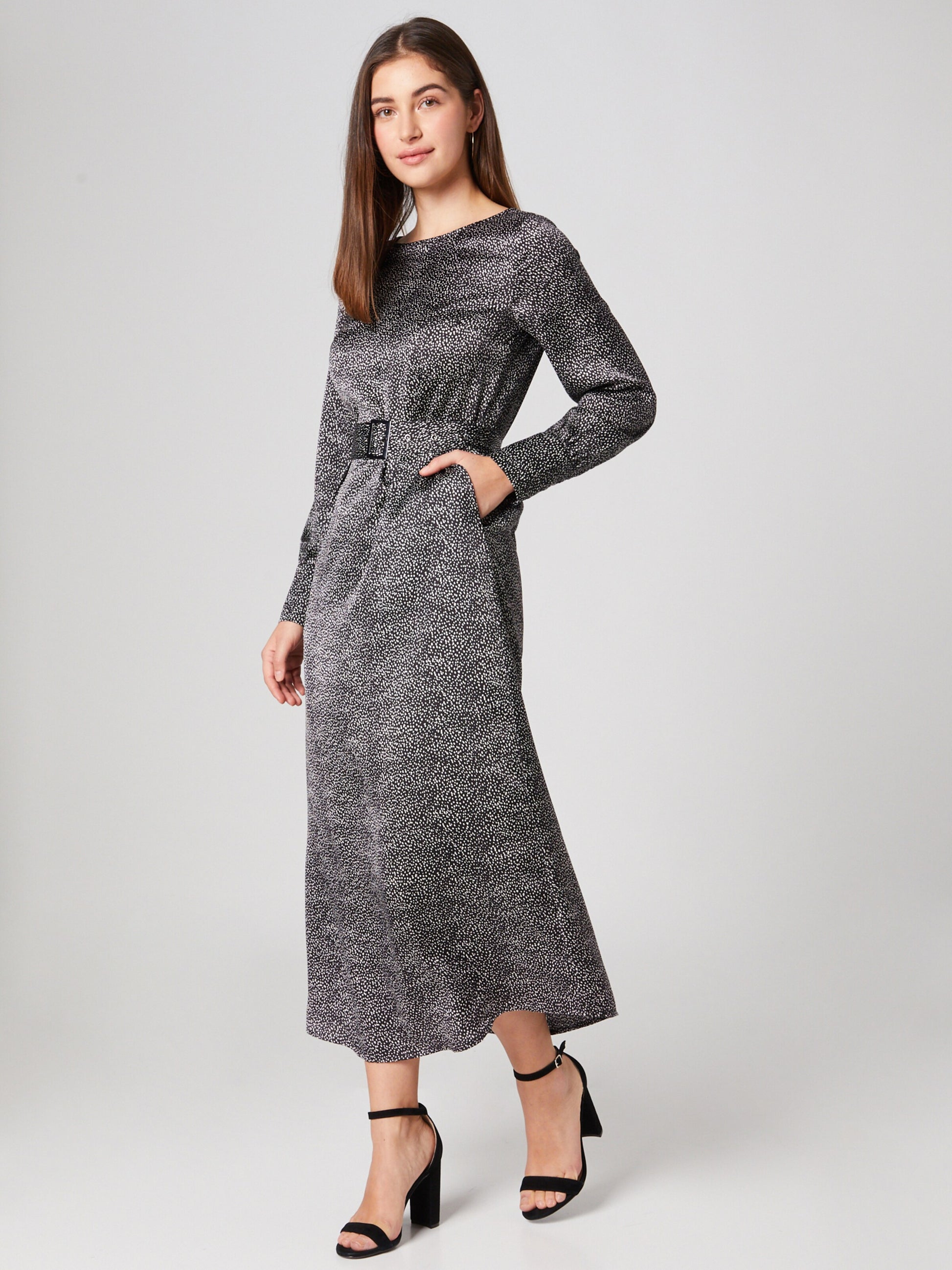  Maxi Jurken Jurk Ileya Dames Grijs