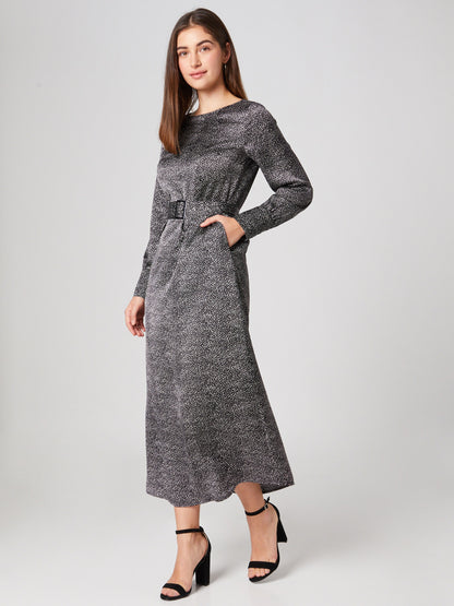  Maxi Jurken Jurk Ileya Dames Grijs
