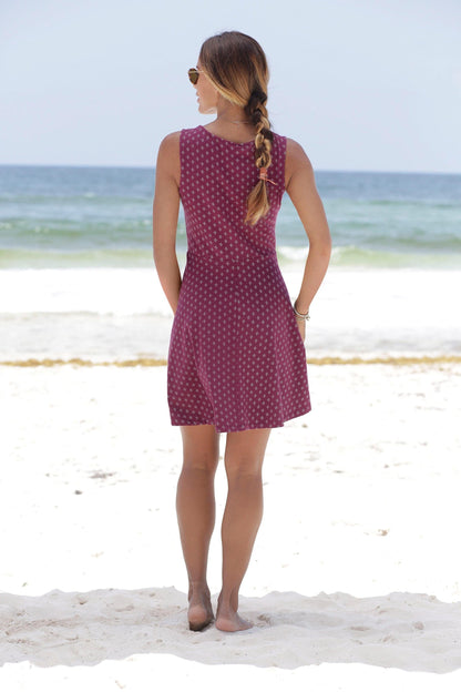  Strandjurkjes Strandjurk Dames Rood