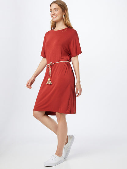 Ragwear Zomerjurken Zomerjurk KASS Dames Roestbruin