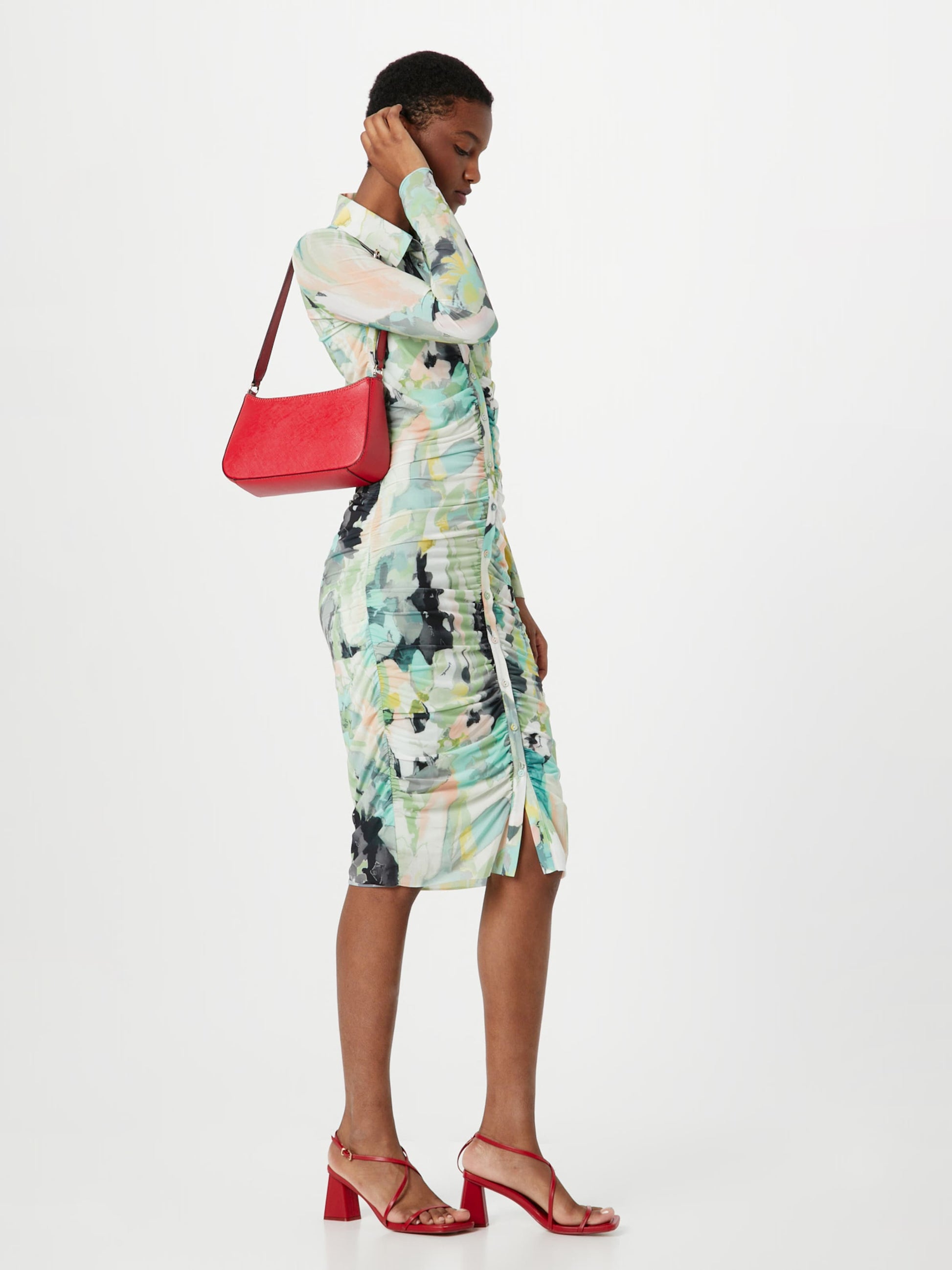 Patrizia Pepe Blousejurken Blousejurk ABITO Dames Gemengde Kleuren