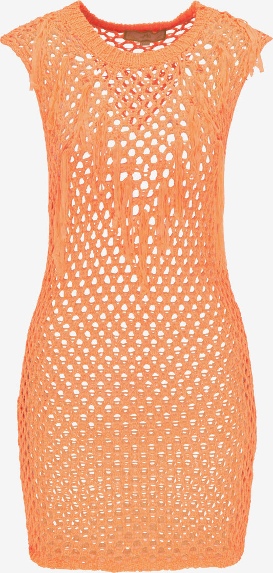 MyMO Strandjurkjes Strandjurk Dames Neonoranje