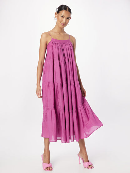 Vanessa Bruno Midi Jurken Jurk THEOPHILIA Dames Lila