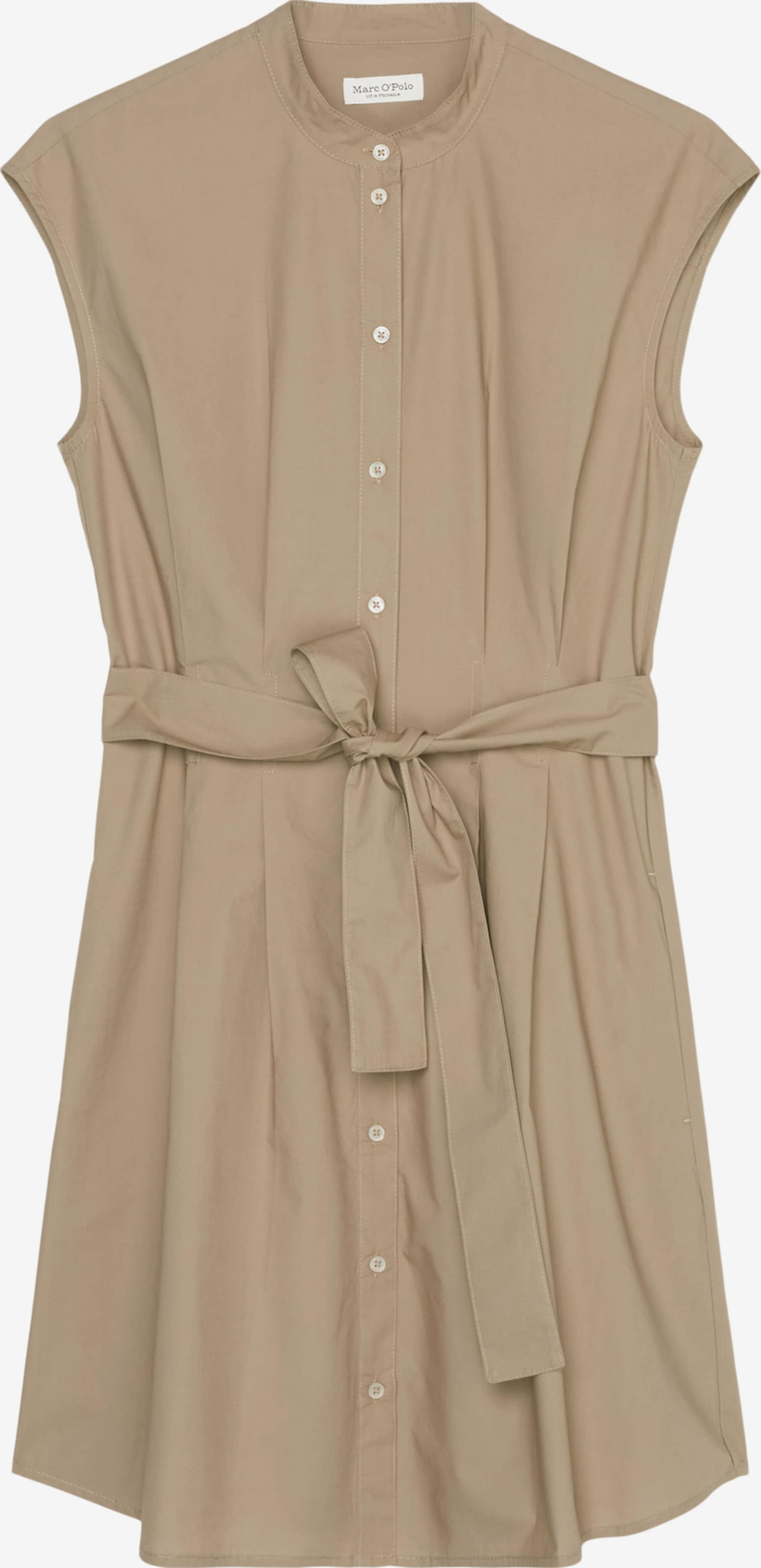 Marc O'Polo Blousejurken Blousejurk Dames Lichtbruin