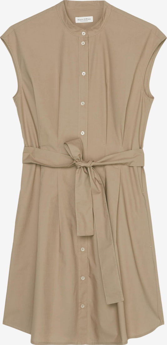 Marc O'Polo Blousejurken Blousejurk Dames Lichtbruin