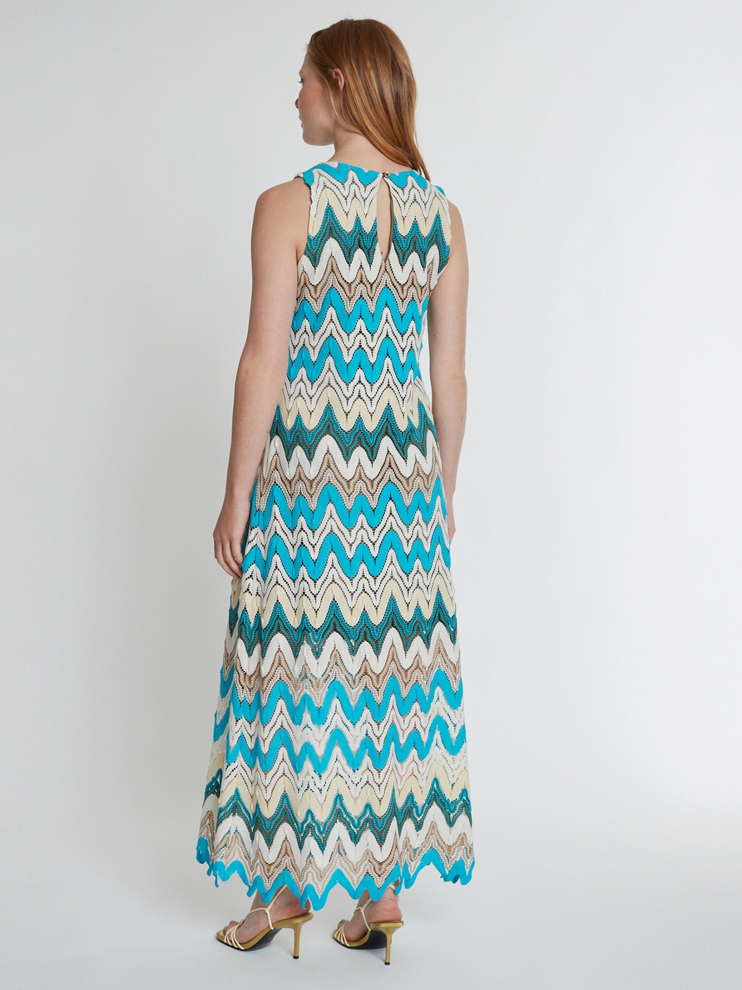 Ana Alcazar Maxi Jurken Jurk Kobora Dames Gemengde Kleuren