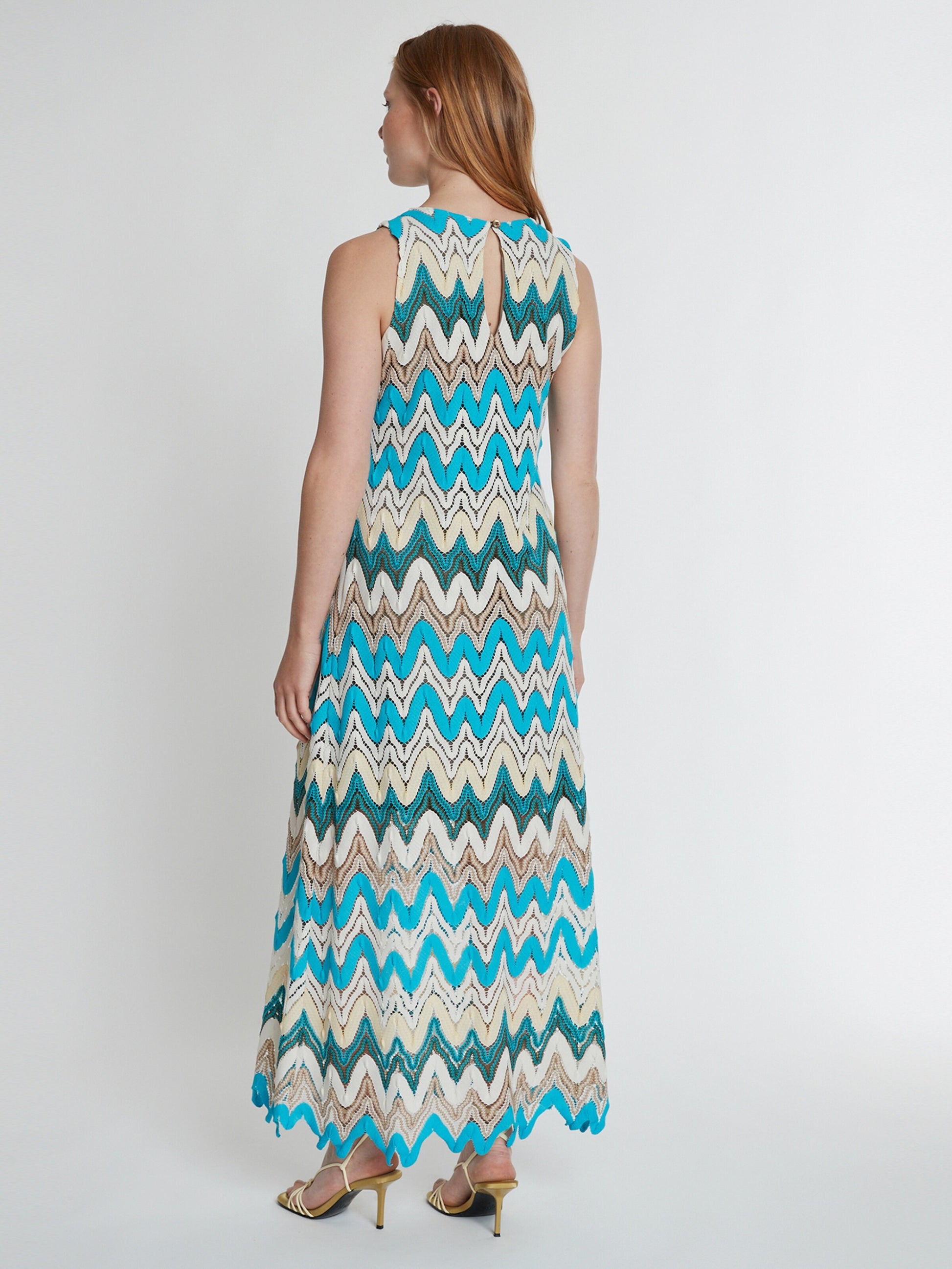 Ana Alcazar Maxi Jurken Jurk Kobora Dames Gemengde Kleuren