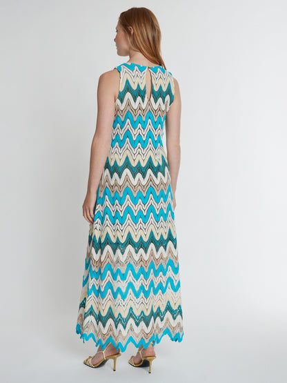 Ana Alcazar Maxi Jurken Jurk Kobora Dames Gemengde Kleuren