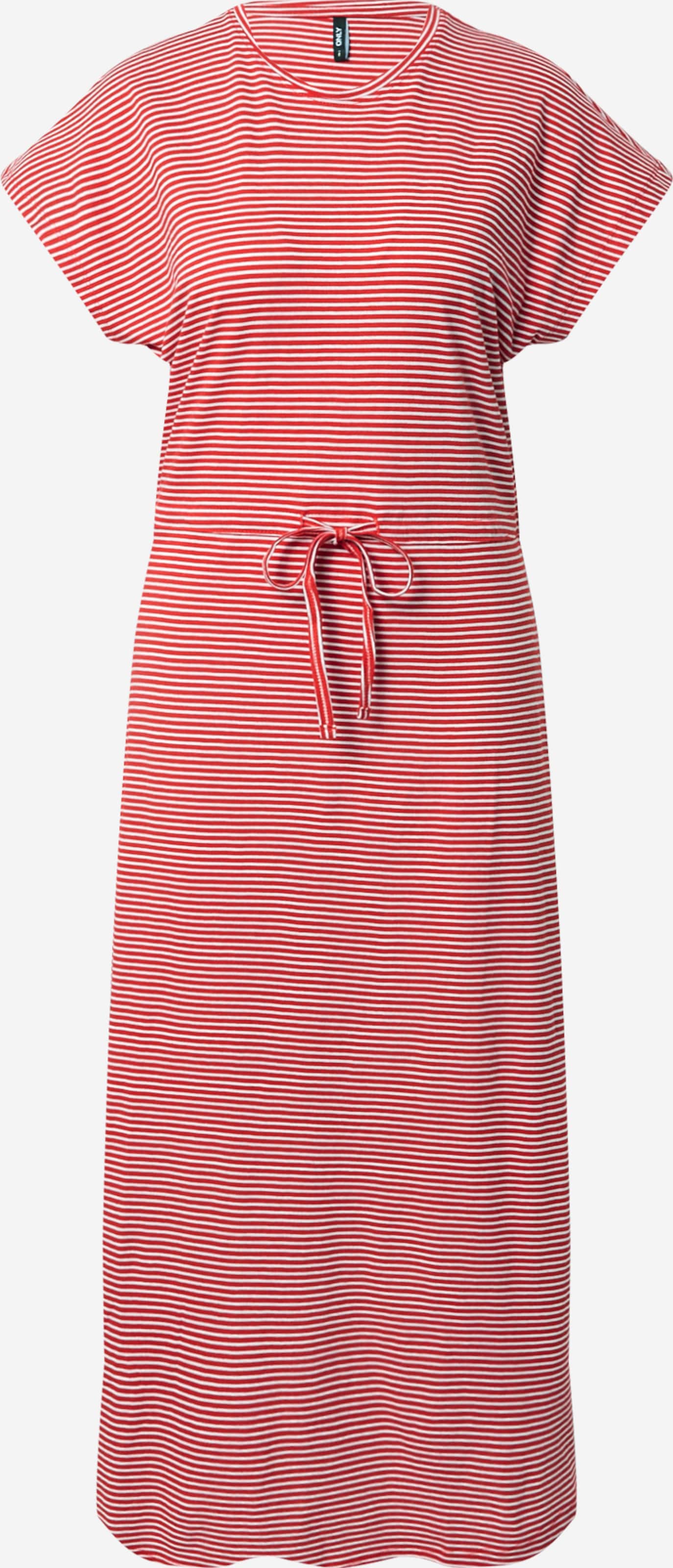 ONLY Maxi Jurken Jurk MAY Dames Knalrood