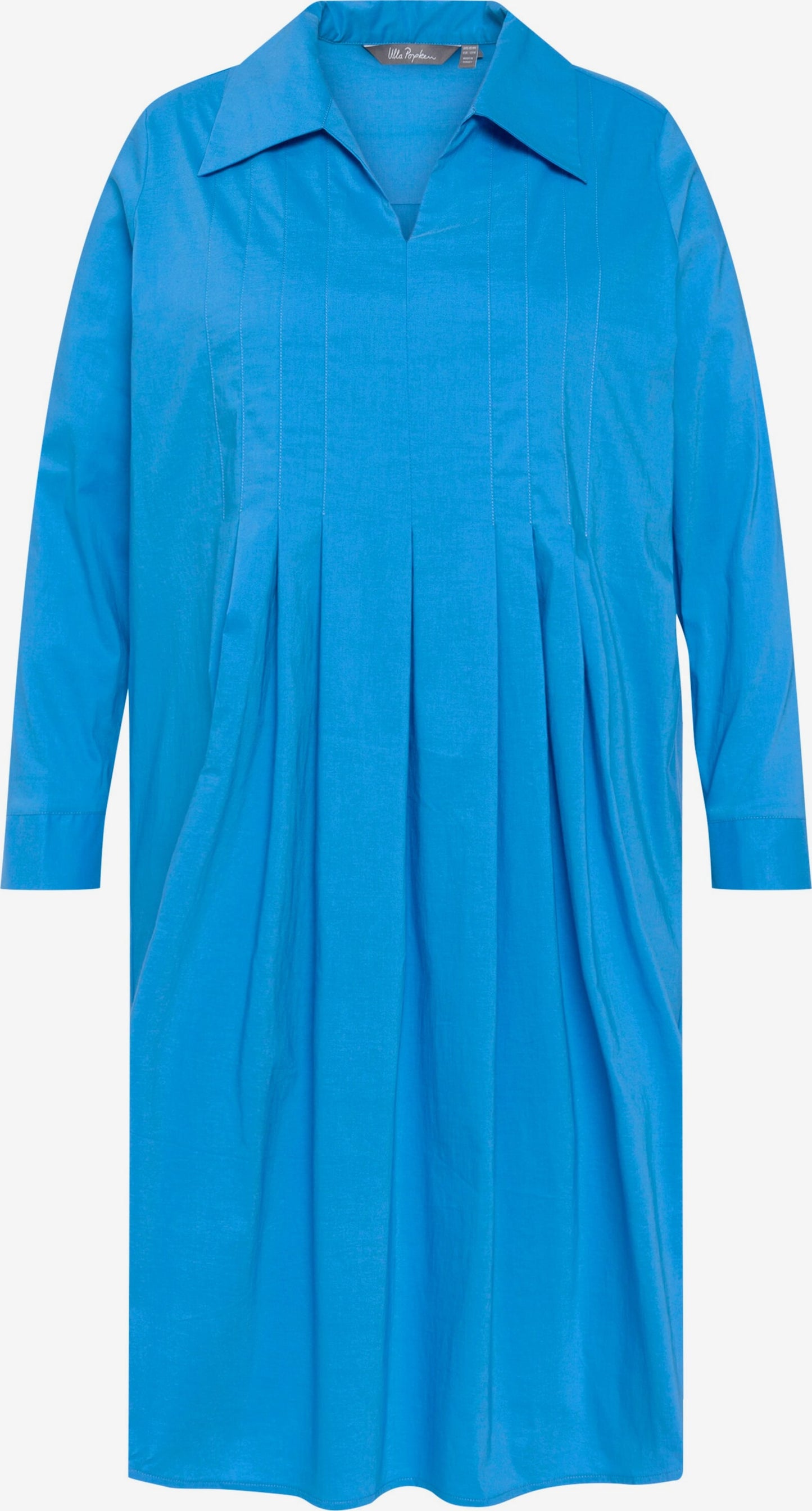 Ulla Popken Blousejurken Blousejurk Dames Blauw / Royal Blue/koningsblauw