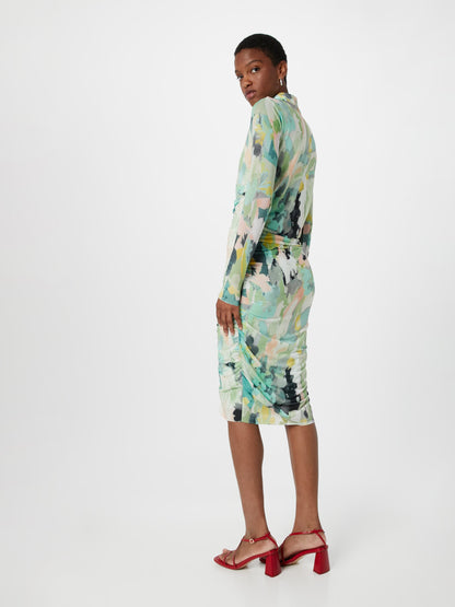 Patrizia Pepe Blousejurken Blousejurk ABITO Dames Gemengde Kleuren