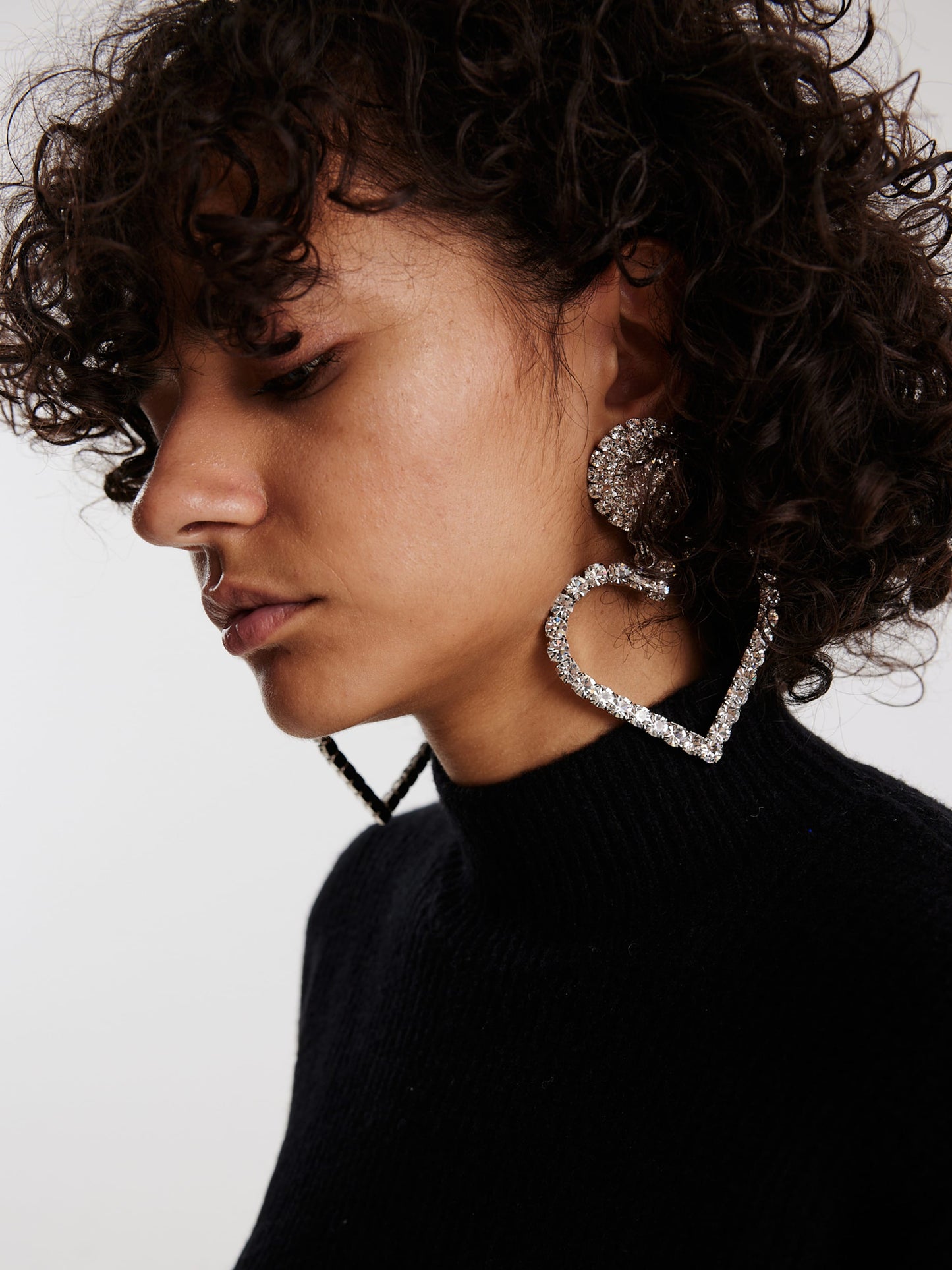 EDITED Midi Jurken Jurk Silvie Dames Zwart