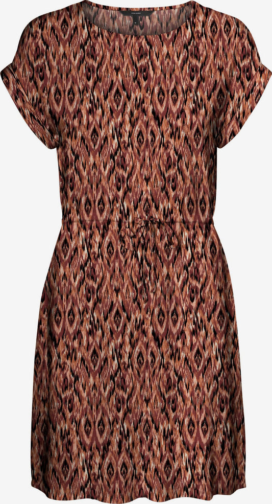 Vero Moda Mini Jurken Jurk EASY JOY Dames Roestbruin / Lichtbruin / Donkerbruin